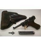 German P.08 Luger Pistol by Mauser w/ Holster dated 41